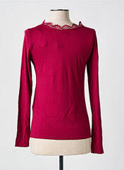 T-shirt rouge VILA pour femme seconde vue