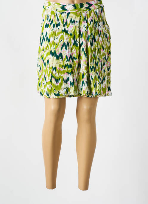 Jupe courte vert VILA pour femme