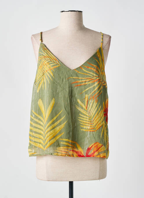 Top vert VILA pour femme