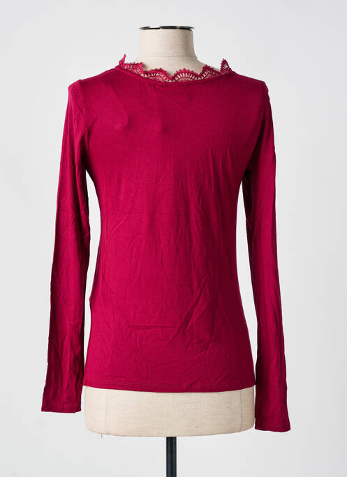 T-shirt rouge VILA pour femme