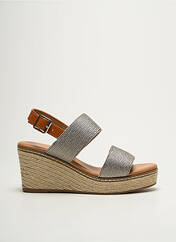 Espadrilles marron DEELUXE pour femme seconde vue