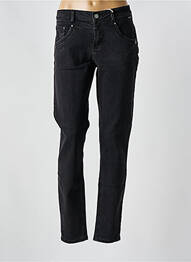 Jeans coupe slim taille normale taille normale noir CREAM femme