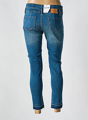 Jeans skinny taille haute taille haute bleu C'EST BEAU LA VIE femme