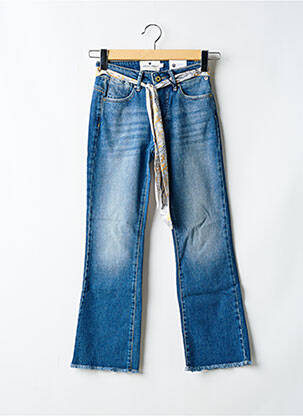 Jeans bootcut taille haute taille haute bleu FREEMAN T.PORTER femme