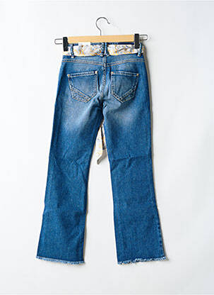 Jeans bootcut taille haute taille haute bleu FREEMAN T.PORTER femme