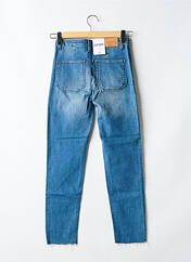 Jeans coupe droite bleu C'EST BEAU LA VIE pour femme seconde vue