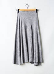 Jupe longue gris SEE THE MOON pour femme seconde vue