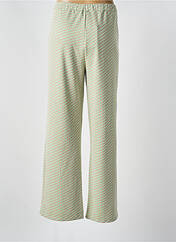 Pantalon flare vert COMPAÑIA FANTASTICA pour femme seconde vue