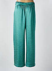 Pantalon large vert SEE THE MOON pour femme seconde vue