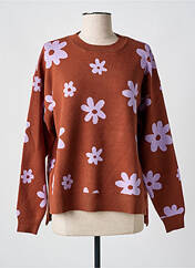 Pull marron COMPAÑIA FANTASTICA pour femme seconde vue