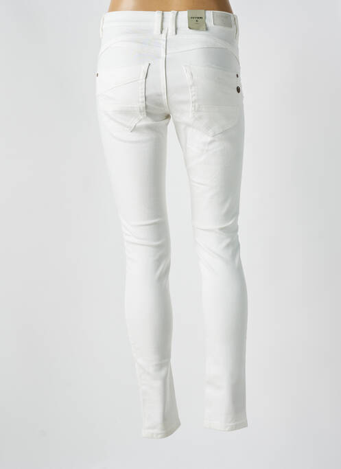Jeans skinny taille basse taille basse blanc CREAM femme