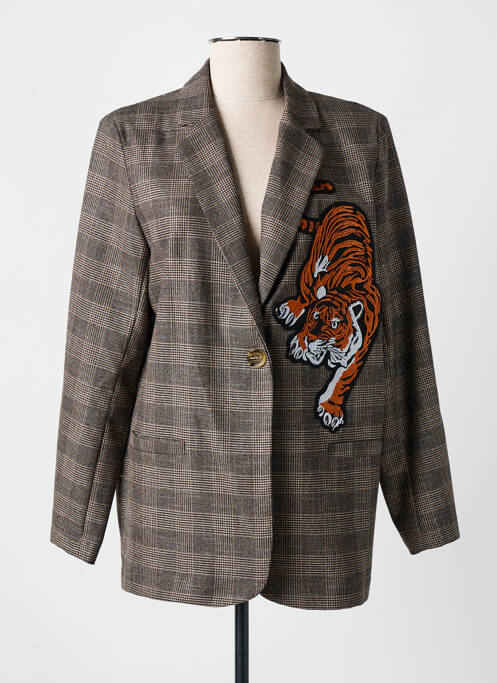 Blazer marron SCARLET ROOS pour femme