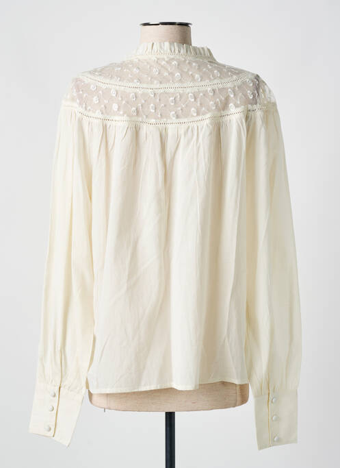 Blouse beige CREAM pour femme