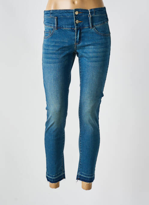 Jeans skinny bleu C'EST BEAU LA VIE pour femme