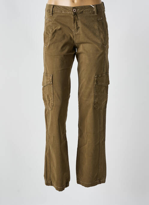 Pantalon cargo vert CREAM pour femme