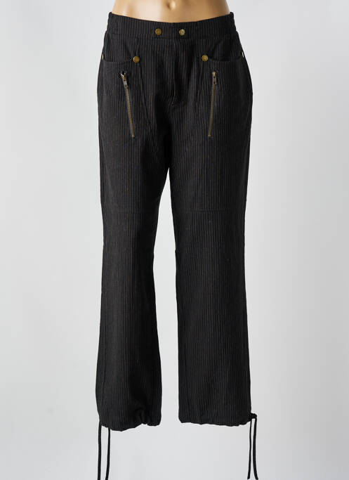 Pantalon droit noir NÜ pour femme