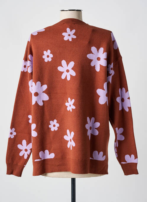 Pull marron COMPAÑIA FANTASTICA pour femme