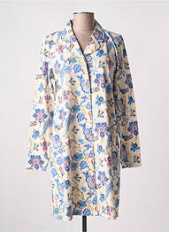 Chemise de nuit imprimé fleurs bleu GISELA femme