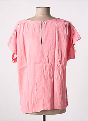 Blouse manches courtes manches courtes rose ARTLOVE femme