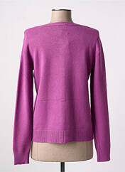 Gilet manches longues violet JULIE GUERLANDE pour femme seconde vue