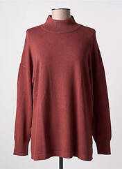Pull col roulé marron B.YOUNG pour femme seconde vue