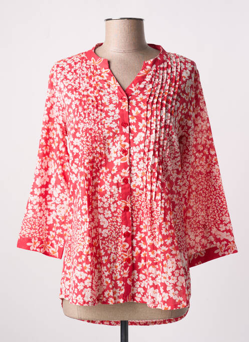 Chemisier rouge AGATHE & LOUISE pour femme