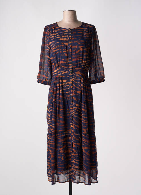 Robe mi-longue bleu ARTLOVE pour femme