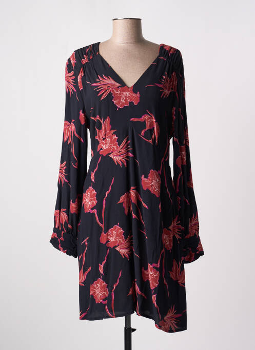 Robe mi-longue noir AN' GE pour femme
