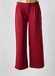 Pantalon 7/8 stretch taille normale rouge B.YOUNG femme