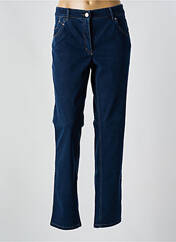 Jeans coupe slim bleu ZERRES pour femme seconde vue