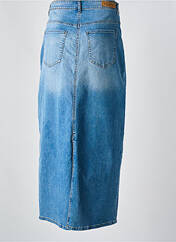 Jupe longue bleu ICHI pour femme seconde vue
