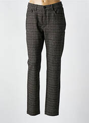 Pantalon slim marron LCDN pour femme seconde vue