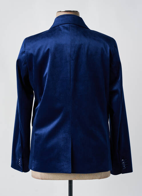 Blazer poches bleu REVER MILE femme