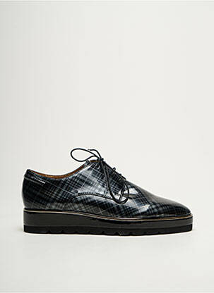 Derbies matière lisse talon plat jusqu'à 3cm noir ADIGE femme