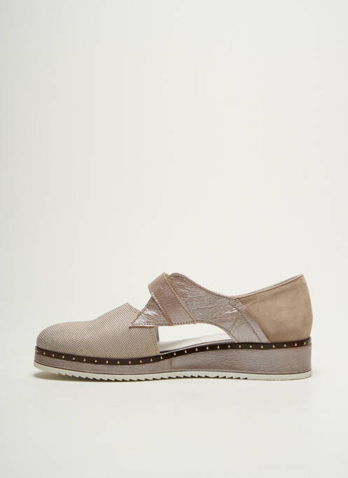 Sandales/Nu pieds beige PHILIPPE MORVAN pour femme