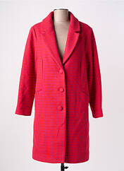 Manteau long rouge CREAM pour femme seconde vue