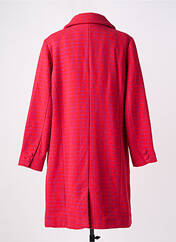 Manteau long rouge CREAM pour femme seconde vue