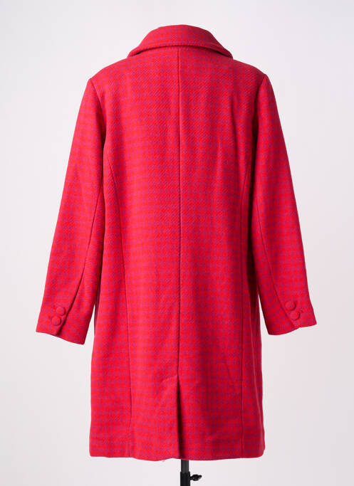 Manteau long rouge CREAM pour femme