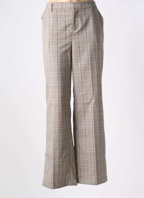Pantalon droit beige CREAM pour femme