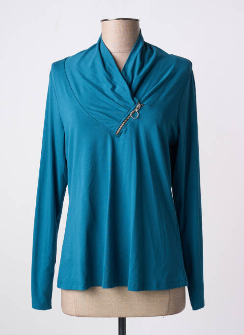 Top bleu MALOKA pour femme