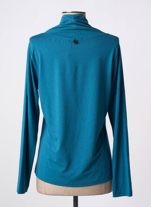Top bleu MALOKA pour femme