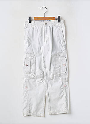Pantalon cargo tissage popeline taille ajustable gris MAYORAL garçon