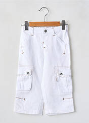 Pantacourt blanc BERLINGOT pour garçon seconde vue