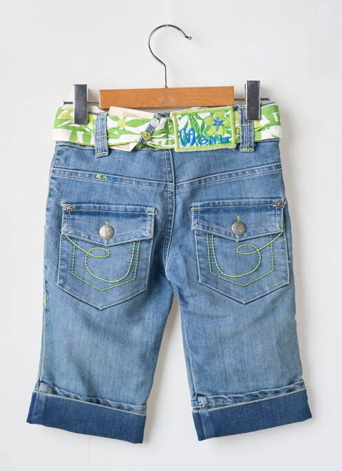 Jeans coupe droite bleu MAYORAL pour fille