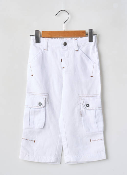 Pantacourt blanc BERLINGOT pour garçon
