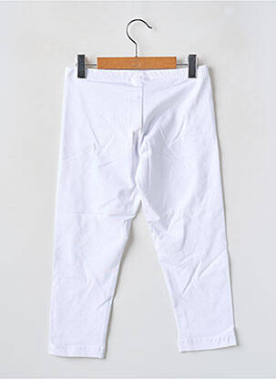 Legging coupe ajustée taille élastique blanc MAYORAL fille