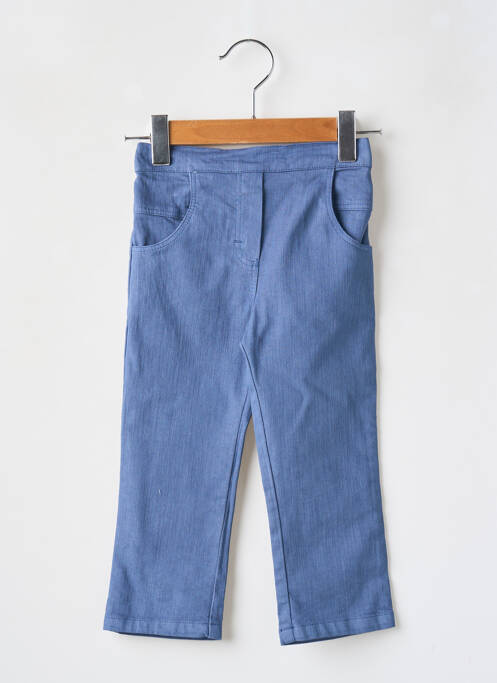 Jeans coupe droite bleu COUDEMAIL pour fille