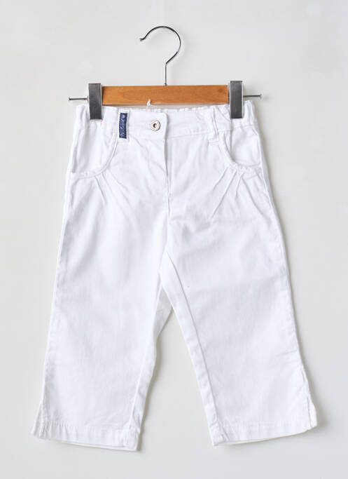 Pantalon droit blanc BERLINGOT pour fille