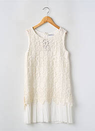 Robe mi-longue sans manche sans manche or MAYORAL fille