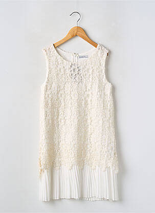 Robe mi-longue sans manche sans manche or MAYORAL fille